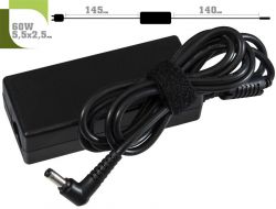   1stCharger   Dell 60W 19V 3.16A 5.5x2.5   Retail BOX (AC1STDE60WD)
