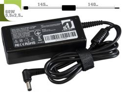   1stCharger   Dell 60W 19V 3.16A 5.5x2.5   Retail BOX (AC1STDE60WD) -  2