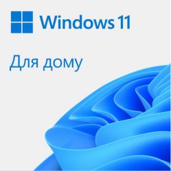 Microsoft Windows 11 Home 64Bit Ukrainian 1 DSP OEI DVD (KW9-00661)