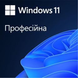 Microsoft Windows 11 Professional 64Bit Ukrainian 1 DSP OEI DVD (FQC-10557)