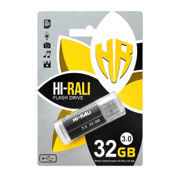 Флеш накопичувач USB 32Gb Hi-Rali Corsair, Black, USB 3.0 (HI-32GB3CORBK) - Картинка 2