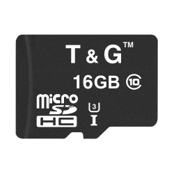 ����� ���'�� microSDHC, 16Gb, T&G, Class10 UHS-I U3, ��� �������� (TG-16GBSD10U3-00)