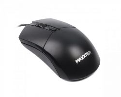 Миша Maxxter Mc-4B01 оптична, 4 кнопки, 2400 DPI, USB, Black - Картинка 3