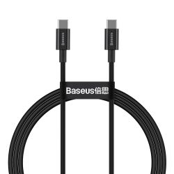  Baseus Superior Fast Charging USB-C-USB-C, 1 Black (CATYS-B01) -  1