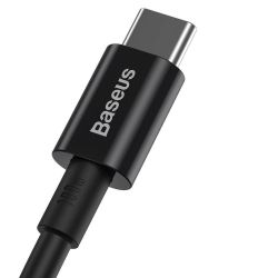  Baseus Superior Fast Charging USB-C-USB-C, 1 Black (CATYS-B01) -  2