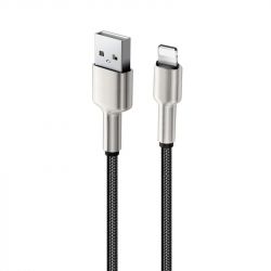  ColorWay USB-Lightning, head metal, 2.4, 1, Black (CW-CBUL046-BK) -  1