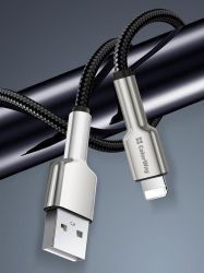  ColorWay USB-Lightning, head metal, 2.4, 1, Black (CW-CBUL046-BK) -  6