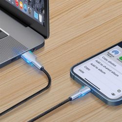 ������ USB - Lightning 1 � ColorWay Black, 2.4A (CW-CBUL046-BK) - �������� 7