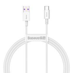  Baseus Superior Fast Charging USB-USB-C, 2 White (CATYS-A02)