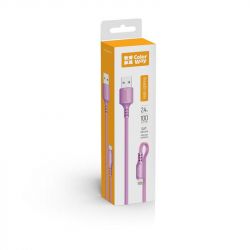  ColorWay USB-Lightning, soft silicone, 2.4, 1, Purple (CW-CBUL044-PU) -  7