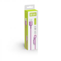  ColorWay USB-microUSB, soft silicone, 2.4, 1, Purple (CW-CBUM044-PU) -  7
