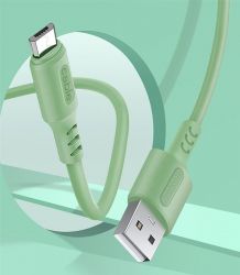  ColorWay USB-microUSB, soft silicone, 2.4, 1, Green (CW-CBUM042-GR) -  4