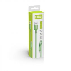 ColorWay USB-microUSB, soft silicone, 2.4, 1, Green (CW-CBUM042-GR) -  6