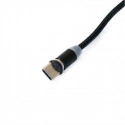  Extradigital Magnetic USB-USB Type-C, 1 Black (KBU1855) -  3
