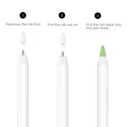 ����� TPU Goojodoq ��� ����������� ������ Apple Pencil (1-2 ��������) (8��) Transparent (1005001835985075W) - �������� 4
