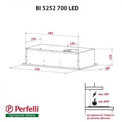 ������� Perfelli BI 5252 BL 700 LED - �������� 10