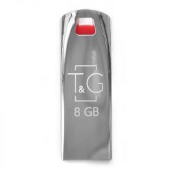 USB Flash Drive 8 Gb T&G Stylish chrome series 115 (TG115-8G)