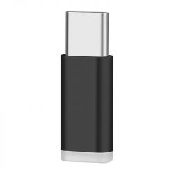  XoKo AC-010 microUSB-USB Type-C Black 2. (XK-AC010-BK2) -  1