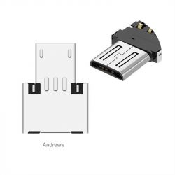  XoKo AC-055 USB-microUSB Silver (XK-AC055-SL)