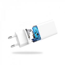   SkyDolphin SC36 (1USB, 2.4A) White (SDMZP-000080) -  2