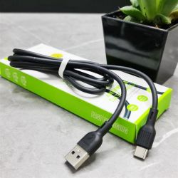 Кабель SkyDolphin S03T USB - USB Type-C (M/M), 1 м, Black (SDUSB-000418) - Картинка 2