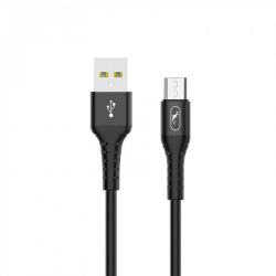  SkyDolphin S05V TPE Frost Line USB - microUSB 1, Black (USB-000553) -  1
