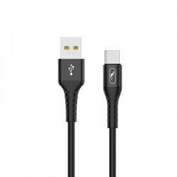  SkyDolphin S05T TPE Frost Line USB - Type-C 1, Black (USB-000551) -  1