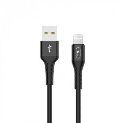  SkyDolphin S05L TPE Frost Line USB - Lightning 1, Black (USB-000549)