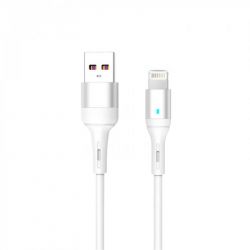  SkyDolphin S06L LED Smart Power USB - Lightning 1, White (USB-000555)