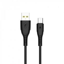  SkyDolphin S08V USB - microUSB 1, Black (USB-000565)