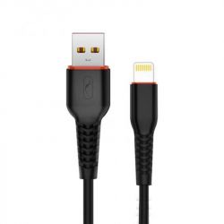  SkyDolphin S54L Soft USB - Lightning 1, Black (USB-000428)