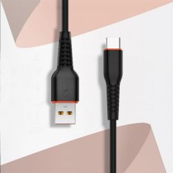  SkyDolphin S54T Soft USB - Type-C 1, Black (USB-000430) -  2