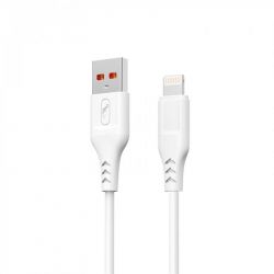 Кабель SkyDolphin S61L USB - Lightning 1м, White (USB-000443)