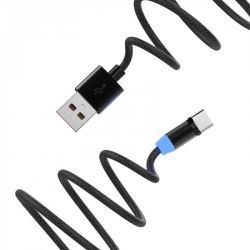  SkyDolphin S59T Magnetic USB - Type-C 1, Black (USB-000441) -  2