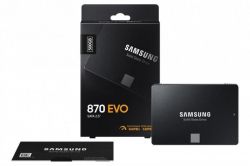   500Gb, Samsung 870 Evo, SATA3, 2.5", MLC (3-bit), 560/530 MB/s (MZ-77E500B) -  4
