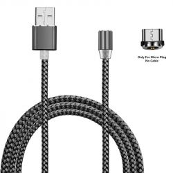   USB 2.0 AM to Micro 5P 1.2m Magneto grey XoKo (SC-355m MGNT-GR) -  1