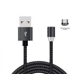  XoKo SC-355m Magneto USB-USB Type-C, 1.2 Grey (SC-355a MGNT-GR) -  1