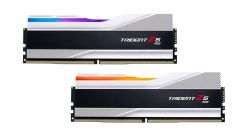   DDR5 2x32GB/6000 G.Skill Trident Z5 RGB Silver (F5-6000J3040G32GX2-TZ5RK)