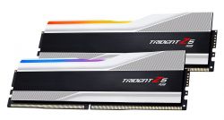   DDR5 2x16GB/7600 G.Skill Trident Z5 RGB Silver (F5-7600J3646G16GX2-TZ5RS) -  4