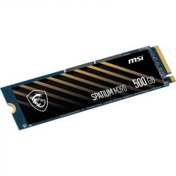  SSD  500GB MSI Spatium M390 M.2 2280 PCIe 3.0 x4 NVMe 3D NAND TLC (S78-440K170-P83) -  2