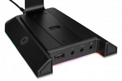 2E Gaming Підставка 3в1 для гарнітури GST320 RGB 7.1 USB Black 2E-GST320UB - Картинка 5