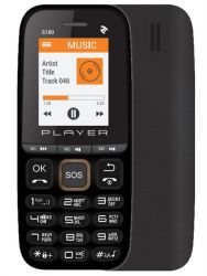 Мобильный телефон 2E S180 2021 Dual Sim без ЗУ Black & Gold (688130243384)