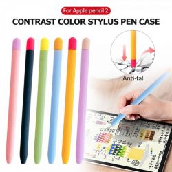 ����� Goojodoq Matt 2 Golor TPU ��� ������� Apple Pencil 2 Blue/Orange (1005002071193896BO) - �������� 6