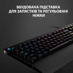  Logitech G213 Prodigy Gaming Keyboard USB UKR (920-010740) -  3