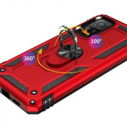 �����-�������� BeCover Military ��� Xiaomi Poco M4 Pro 5G Red (707122) - �������� 4