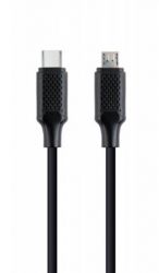  Gembird (CC-USB2-CMMBM-1.5M) USB Type-C-microUSB, 1.5 , Black -  1