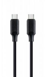 USB Type-C - USB Type-C 1.5  Cablexpert Black, , Power Delivery (PD) 100  (CC-USB2-CMCM100-1.5M)