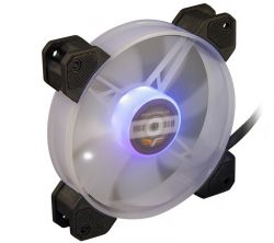  120 , Frime Iris LED Fan Mid RGB HUB, 1200 10% /,  6pin,  , 12012025  (FLF-HB120MRGBHUB8) -  2