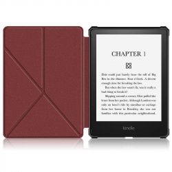 �����-������ BeCover Ultra Slim Origami ��� Amazon Kindle Paperwhite 11th Gen. 2021 Red Wine (707222) - �������� 2