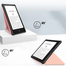 �����-������ BeCover Ultra Slim Origami ��� Amazon Kindle Paperwhite 11th Gen. 2021 Rose Gold (707223) - �������� 3